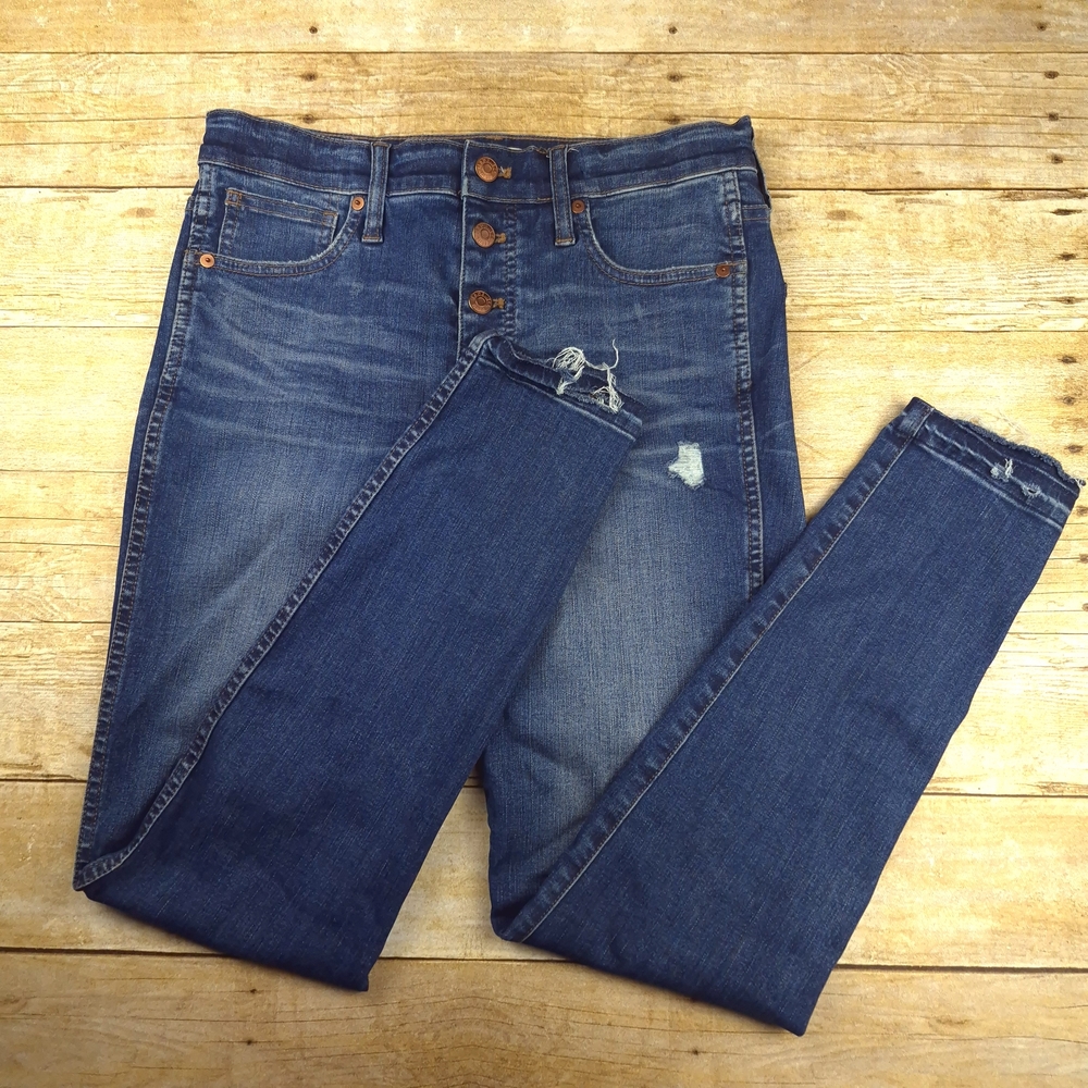 Madewell Women's Blue Jeans - Picture 3 of 7